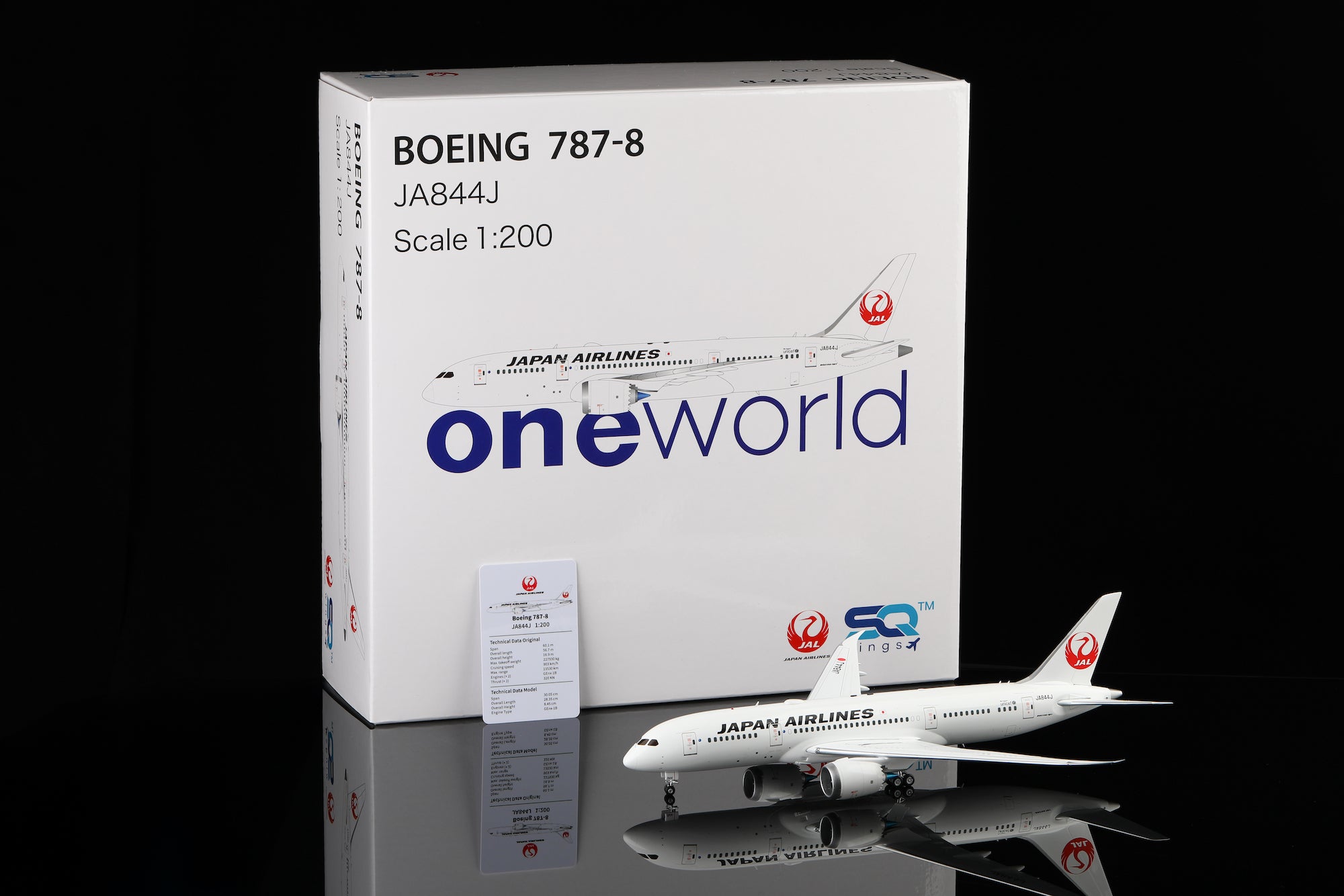 Japan Airlines B787-8 JA844J cover